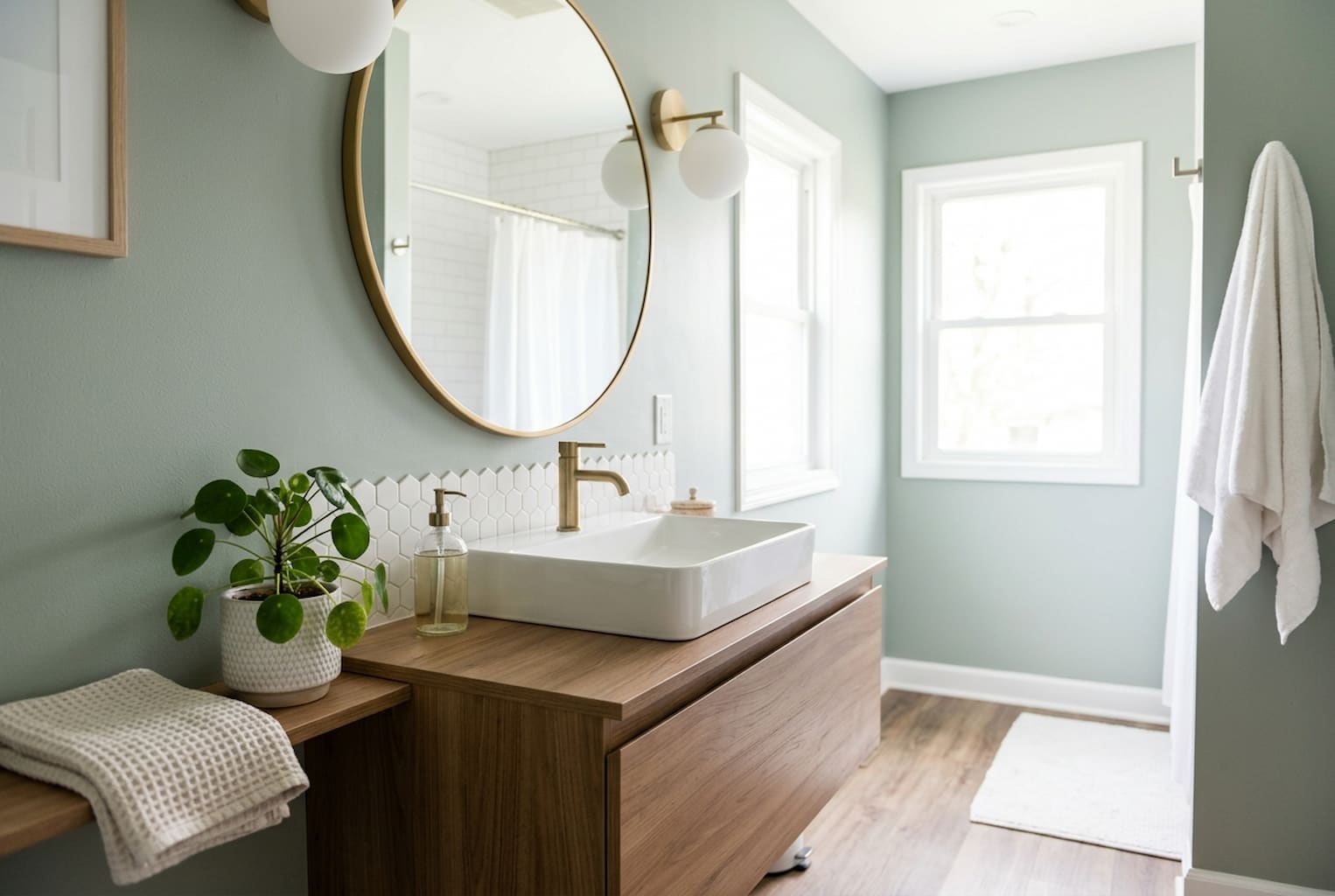 renovar baño sin obras impresiones verticales